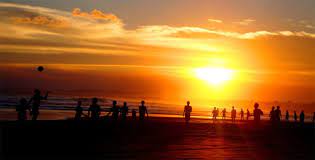 Pantai pangandaran ada 2 bagian : Pangandaran Sunset Home Facebook