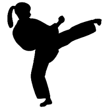 Download Just A Bug And Some Paper A Scrapbook I Will Be Karate Girl By Request Free Svg Karate Girl Girl Silhouette Karate