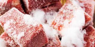 If you hear ice crystals cracking, moisture has come out of the meat and refrozen on the surface. What Is Freezer Burn And How Do You Stop It Epicurious