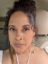 Bead Wrapped Gold Plated Nose Cuff: No Piercing Needed