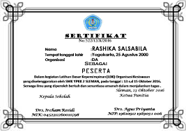 To maintain this website, we need your help. Osis Smk Ypkk 2 On Twitter Sertifikat Ldks Tahun 2015 2016 Osisypkk2