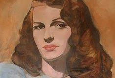 Rita Hayworth por el pinto Eugenio Concepción [www.eugenioconcepcion.com]