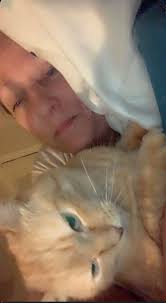 Me and George, my brother, are reconnected. He knows he belongs now. I know  he belongs. The last thing they took was my mom's visit before she passed.