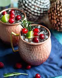 Festive Cranberry Vanilla Moscow Mule Recipe A Nerd Cooks Recipe Mule Recipe Moscow Mule Recipe Nerd Cooking