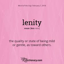 Word Of The Day Lenity Dictionary Com Weird Words Uncommon Words Unusual Words