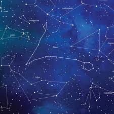 A Close Up Of The Pisces Constellation On Our Watercolor