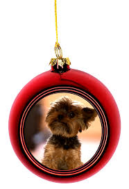 Thank you for your patience and order. Ornaments Yorkie Yorkshire Terrier Puppy Dog Bauble Christmas Ornaments Red Bauble Tree Xmas Balls Walmart Com Walmart Com