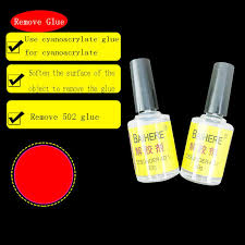 Apply a drizzle of acetone directly to the glue and allow it to sit for a few minutes. 20g As For Nail Polish 502 3m 5second Uv B7000 Double Side Sticker Super Glue Dissolve Solution Remove Clear Glue Super Glue Glue Superglue Super Glue Aliexpress