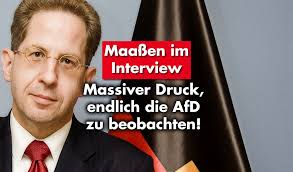 Er will für den bundestag kandidieren. Massiver Druck Endlich Die Afd Zu Beobachten Maassen Im Interview