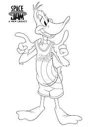 This is a great collection of daffy duck coloring pages. Space Jam 2 Daffy Duck Coloring Page Free Printable Coloring Pages For Kids