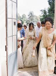 Elegant Interfaith Wedding With Two Ceremonies In The English Countryside Interfaith Wedding Indian Wedding Bride Hindu Wedding