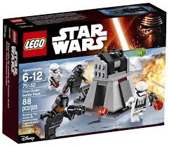 The force is strong with this one… the no. Lego Star Wars The Force Awakens First Order Battle Pack Set 75132 Ebay