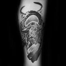 Taurus tattoo of tribal bull for men on hand. Top 75 Taurus Tattoo Ideas 2021 Inspiration Guide