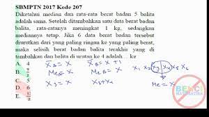Dengan demikian sangat penting menguasai konsep peluang bagi siapa saja yang akan menghadapi utbk terutama utbk 2020. Pembahasan Sbmptn Peluang Statistika 2017 207 Matematika Dasar Youtube