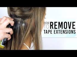 How To Remove Tape Hair Extensions Zala Clip Hair Extensions Tape In Hair Extensions Hair Extension Care Hair Extensions Tutorial