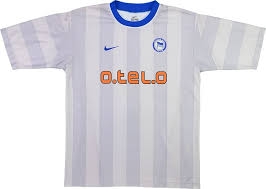 Nike europe exclusive hertha bsc berlin shirt camiseta kit jersey size small db. 2000 01 Hertha Berlin Away Shirt Very Good Xxl Classic Retro Vintage Football Shirts