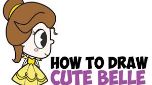 How To Draw Cute Kawaii Chibi Belle From Beauty And The Beast Easy Step By Step Drawing Tutorial For Kids How To Draw Step By Step Drawing Tutorials Smlper baby crayons for 1 year old toddlerswashable wax crayons for babiessafe and non toxicchunky and chubby crayons for kids party bagspersonalised and colour setegg 9 colour. how to draw cute kawaii chibi belle