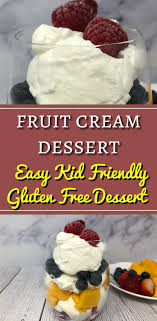 There is no substitute for the rich, creamy, delicious texture and flavor of heavy whipping cream in your desserts, pastas, soups and main dishes. Easy Fruit Cream Dessert Culinaryshades Fruit Cream Cream Desserts Recipes Desserts