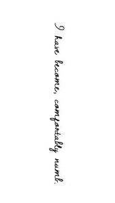 Comfortably Numb Pink Floyd Tattoo Tattoo Quotes Spine Tattoo Quotes