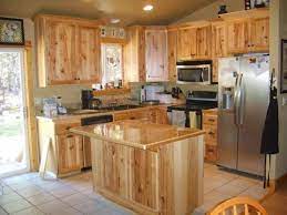 Along with its beauty, comes an expensive price tag which may be out of your budget. Wow Look How Small This Kitchen Is But Looks Very Efficient Great Use Of Small Space Benive Hickory Kitchen Cabinets Hickory Kitchen Rustic Kitchen Cabinets