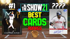 Major league and minor league baseball trademarks and copyrights are used with. Ranking The Best Cards In Mlb The Show 21 Diamond Dynasty Youtube