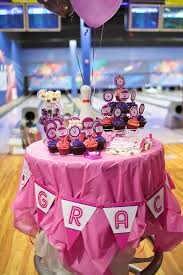 Everyone gets involved and active, there's a competitive theme to. Pink Bowling Party Grace Is 4 Chickabug