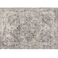 • living room rugs when arranging area rugs for a living room, position your rug so the front legs of your sofa and side chairs touch the outer edges. B548 Villa Distress Look Dark Grey Cream Area Rug 8x10 At Home