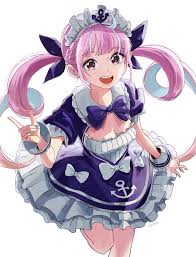 湊あくあ あくあちゃん みつまよ의 일러스트 pixiv アニメの女の子 ピンク カワイイアニメ かわいいアニメガール