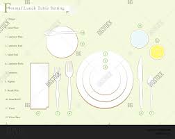 There are many different alternatives to setting a formal dinner table, and they all depend on what food is going to be served and exactly how formal you want the occasion. Detailed Illustration Vector Photo Free Trial Bigstock
