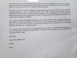 This can happen if you forgot to pay a bill and your account was sent to a debt collector. Credit One Bank Lvnv Funding Llc Letter Included Myfico Forums 5735544