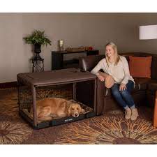 We'll go over the safest and best crates for one of the most importan. Pet Gear The Other Door Chocolate Steel Dog Crate 42 L X 28 W X 28 H Petco