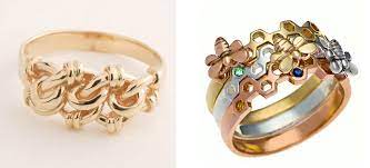 The puzzle ring would fall apart if she took it off. Puzzle Ring Meaning What Is It And Why Do People Wear Them