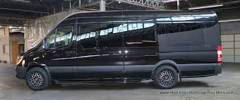 Black Beauty 170 Wheelbase Extended Mercedes Benz Sprinter Van Luxury Custom Conversion For Sale Benz Sprinter Sprinter Van Custom Mercedes Benz