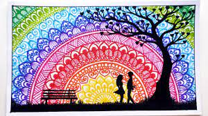 How To Draw Mandala Art For Beginner Step By Step Scenery Mandala Art Mandala Drawing 13 Youtube The drawing may be purchased as wall art, home decor, apparel, phone cases, greeting cards, and more. how to draw mandala art for beginner step by step scenery mandala art mandala drawing 13