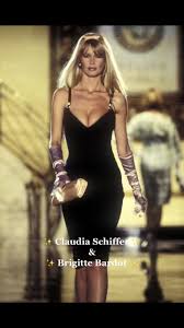 Claudia Schiffer & Brigitte Bardot ✨ Who's who? #claudiaschiffer #bri... |  TikTok