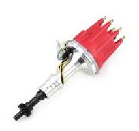 Speedmaster 8000-Series Pro-Billet Distributor with Vacuum Ford 351W [Red  Screw-on Cap]