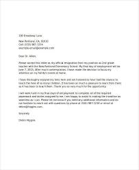 42 What Do You Put In A Resignation Letter Image Inspirations Resignation Letter