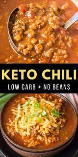 This Hearty Keto Chili Features Tons Of Meat Peppers Spices And Tomatoes At Just 8 5 Net Carbs P In 2020 Keto Recipes Dinner Keto Recipes Easy Low Carb Diet Recipes
