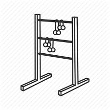 Take note that this measurement is from the base of the ladder and not the outstretched legs of the structure. Bola Horizontal Bars Ladder Golf Outdoor Game Tethered Ball Toss Game Yard Game Icon Download On