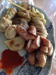 沒賣飲料的阿豹香腸 馬公 台灣 food sausage meat