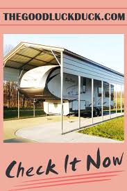 The door should be able to open inwards so you don't get trapped by any debris is piled against the door. 10 Rv Shelter Ideas You Should Consider The Good Luck Duck