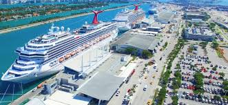 To take the train to the port of miami from miami international airport, take the orange line from the airport's metrorail (miamidade.gov/transit) station to the overtown/arena station. Miami Airport To Cruise Port What You Need To Know 2021