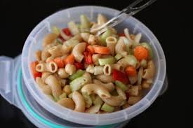 This mediterranean pasta salad has sweet heirloom cherry tomatoes, crisp cucumbers, mild red onions, salty feta crumbles, briny capers, and is tossed in the most amazing homemade red wine vinegar and herb dressing. Macaroni Salad Mayo Free
