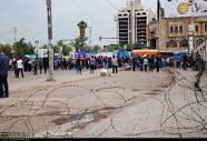 ایرنا - راهپیمایی مردم بغداد در اعتراض به تجاوز آمریکا به سوریه