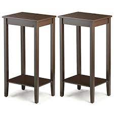 Yaheetech Tall Side End Table Coffee Night Stand Bedside Https Www Amazon Com Dp B075r8f8gd Ref Cm Sw R Pi Side Coffee Table Coffee Table Tall End Tables