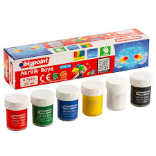 Fakat genel bilinen adı acrylic olduğu için bazı insanların bu maddeye acrylic diye. Akrilik Boya 6 Renk X 25 Ml Bigpoint