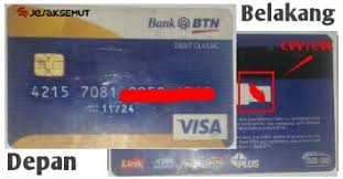 Kartu ini mengacu pada saldo tabungan bank anda di bank penerbit tersebut. Yuks Mengenal Kode Cvv Cvc Kartu Kredit Debit Btn Jejaksemut