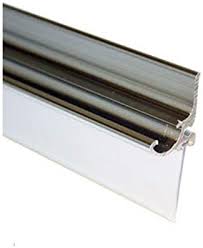 The gasket on your shower door keeps the water inside the stall. Chrome Framed Shower Door Replacement Drip Rail With Vinyl Sweep 32 Long Shower Door Strip Amazon Com