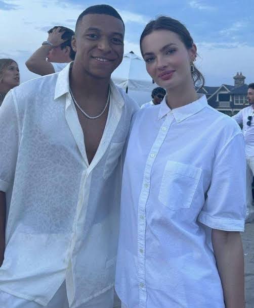 Kylian Mbappe and Girlfriend 