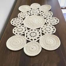 Pin De Aidil Em Mesa Guardanapo De Croche Caminho De Mesa De Croche Arte Em Croche